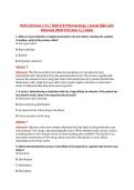NUR 210 Exam 1 V1&ndash;V3 &vert; NUR 210 Pharmacology &vert; Actual Q&A with Rationale &lpar;NUR210 Exam 1&rpar; &vert; Galen