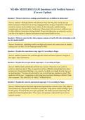 NR 606- MIDTERM EXAM Questions with Verified Answers&NewLine;&lpar;Correct Update&rpar;