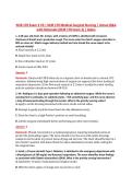 NUR 170 Exam 3 V3 &vert; NUR 170 Medical-Surgical Nursing &vert; Actual Q&A &NewLine;with Rationale &lpar;NUR 170 Exam 3&rpar; &vert; Galen