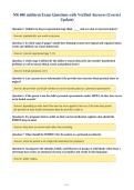 NR 606 midterm Exam Questions with Verified Answers &lpar;Correct&NewLine;Update&rpar;