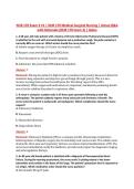 NUR 170 Exam 3 V1 &vert; NUR 170 Medical-Surgical Nursing &vert; Actual Q&A &NewLine;with Rationale &lpar;NUR 170 Exam 3&rpar; &vert; Galen 