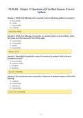 NUR 302 - Chapter 17 Questions with Verified Answers &lpar;Correct&NewLine;Update&rpar;
