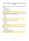 NUR 302 - Chapter 11 Questions with Verified Answers &lpar;Correct&NewLine;Update&rpar;