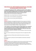 NUR 170 Exam 4 V2 &vert; NUR 170 Medical-Surgical Nursing &vert; Actual Q&A &NewLine;with Rationale &lpar;NUR 170 Exam 4&rpar; &vert; Galen 