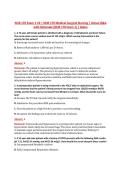 NUR 170 Exam 1 V2 &vert; NUR 170 Medical-Surgical Nursing &vert; Actual Q&A &NewLine;with Rationale &lpar;NUR 170 Exam 1&rpar; &vert; Galen 