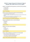 NUR 302 - Chapter 8&comma; Research Ch 8&comma; Research- Chapter 8&NewLine;Questions with Verified Answers &lpar;Correct Update&rpar;