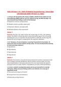 NUR 170 Exam 1 V1 &vert; NUR 170 Medical-Surgical Nursing &vert; Actual Q&A &NewLine;with Rationale &lpar;NUR 170 Exam 1&rpar; &vert; Galen