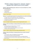 NUR 302 - Chapter 1&comma; Research Ch&period; 1&comma; Research - Chapter 1&NewLine;Questions with Verified Answers &lpar;Correct Update&rpar;