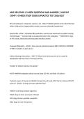 NUR 283 COMP 1-3 MEDS QUESTIONS AND ANSWERS &vert; NUR 283 COMP 1-3 MEDS STUDY GUIDE & PRACTICE TEST 2026&sol;2027