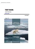 Test Bank  to accompany  Animal Physiology&comma; Fifth Edition   &bull; Hill 