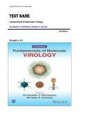 Richardson&colon; Fundamentals of Molecular Virology 3rd Edition Complete Test Bank
