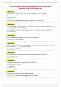 CPSI Exam Prep &vert; Actual Questions and Answers Latest&NewLine;Updated 2026&sol;2027 &lpar;Graded A&plus;&rpar;