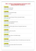 CPSI Practice Test &vert; Actual Questions and Answers Latest&NewLine;Updated 2026&sol;2027 &lpar;Graded A&plus;