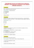 CRAM SAEM Test 2 Q&rsquo;s 2026&sol;2027 &vert; Actual Questions and&NewLine;Answers Latest Updated 2026&sol;2027 &lpar;Graded A&plus;&rpar;