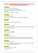 CTBS Final Exam Study Guide 2026&sol;2027 &vert; Actual Questions and&NewLine;Answers Latest Updated 2026&sol;2027 &lpar;Graded A&plus;&rpar;&NewLine;