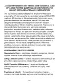 ATI RN COMPREHENSIVE EXIT RETAKE EXAM VERSIONS 1&ndash;4 &vert; 200&NewLine;ADVANCED PRACTICE QUESTIONS AND ANSWERS UPDATED&NewLine;2026&sol;2027 &vert; DETAILED RATIONALES &vert; NURSING REVIEW