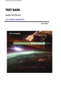 Ostdiek&colon; Inquiry into Physics 8th Edition Complete Test Bank