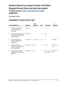 Solutions Manual Accounting Principles 12th Edition  Weygandt Kimmel Kieso