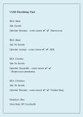 UAMS Microbiology Final Exam PDF 2026 &ndash; Questions & Study Guide