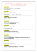 ECHO 1 Final Exam &vert; Actual Questions And Answers Latest&NewLine;Updated 2026&sol;2027 &lpar;Graded A&plus;&rpar;