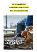 Solutions Manual For Child Abuse And Neglect 3rd Edition By Monica McCoy&comma; Stefanie Keen