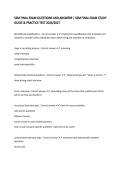 SSM FINAL EXAM QUESTIONS AND ANSWERS &vert; SSM FINAL EXAM STUDY GUIDE & PRACTICE TEST 2026&sol;2027