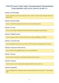 NUR 355 Exam 5 Study Guide&colon; Gastrointestinal & Musculoskeletal&NewLine;Exam Questions with Correct Answers &lpar;Grade A&plus;&rpar;