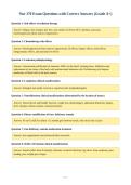 Nur 370 Exam Questions with Correct Answers &lpar;Grade A&plus;&rpar;