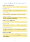 NUR 370 Exam Questions with Correct Answers &lpar;Grade A&plus;&rpar;