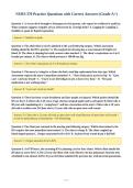 NURS 370 Practice Questions with Correct Answers &lpar;Grade A&plus;&rpar;