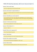 NURS 370&colon; Final Exam Questions with Correct Answers &lpar;Grade A&plus;&rpar;