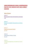 UAMS MICROBIOLOGY EXAM 2 COMPREHENSIVE PRACTICE TEST COMPLETE WITH 100&percnt; CORRECT ANSWERS