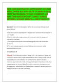 DBIA Exam & Practice Exam 2026 Test Bank &vert; 450 Verified Q&A &vert; Design-Build Institute of America Certification