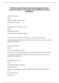 WOUND CARE CERTIFICATION EXAM &vert; 2026&sol;2027 LATEST &NewLine;UPDATED VERSION &vert; QUESTIONS AND VERIFIED ANSWERS &vert; &NewLine;GRADED A&plus;