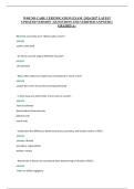 WOUND CARE CERTIFICATION EXAM &vert; 2026&sol;2027 LATEST &NewLine;UPDATED VERSION &vert; QUESTIONS AND VERIFIED ANSWERS &vert; &NewLine;GRADED A&plus;