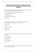 WOUND CARE CERTIFICATION EXAM &vert; 2026&sol;2027 LATEST &NewLine;UPDATED VERSION &vert; QUESTIONS AND VERIFIED ANSWERS &vert; &NewLine;GRADED A&plus;