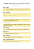 NUR 641E Midterm Study Guide- Exam Questions with Correct&NewLine;Answers &lpar;Grade A&plus;&rpar;