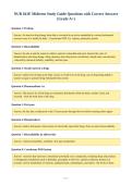 NUR 641E Midterm Study Guide Questions with Correct Answers&NewLine;&lpar;Grade A&plus;&rpar;