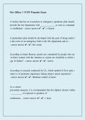 Fire Officer 1 TCFP Wannabe Exam PDF 2026 &ndash; Study Guide & Practice Questions