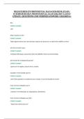 REGISTERED ENVIRONMENTAL MANAGER &lpar;REM&rpar; EXAM &vert; &NewLine;INTERIOR DESIGN PROFESSIONAL EXAM 2026&sol;2027 LATEST &NewLine;UPDATE &vert; QUESTIONS AND VERIFIED ANSWERS &vert; GRADED A&plus;