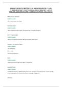 REGISTERED ENVIRONMENTAL MANAGER &lpar;REM&rpar; EXAM &vert; &NewLine;INTERIOR DESIGN PROFESSIONAL EXAM 2026&sol;2027 LATEST &NewLine;UPDATE &vert; QUESTIONS AND VERIFIED ANSWERS &vert; GRADED A&plus;