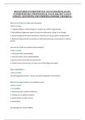 REGISTERED ENVIRONMENTAL MANAGER &lpar;REM&rpar; EXAM &vert; &NewLine;INTERIOR DESIGN PROFESSIONAL EXAM 2026&sol;2027 LATEST &NewLine;UPDATE &vert; QUESTIONS AND VERIFIED ANSWERS &vert; GRADED A&plus;