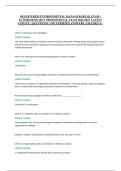 REGISTERED ENVIRONMENTAL MANAGER &lpar;REM&rpar; EXAM &vert; &NewLine;INTERIOR DESIGN PROFESSIONAL EXAM 2026&sol;2027 LATEST &NewLine;UPDATE &vert; QUESTIONS AND VERIFIED ANSWERS &vert; GRADED A&plus;