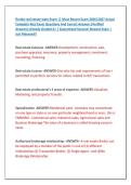 florida real estate state Exam &vert;&vert; Most Recent Exam 2026&vert;2027 Actual &NewLine;Complete Real Exam Questions And Correct Answers &lpar;Verified &NewLine;Answers&rpar; Already Graded A&plus; &vert; Guaranteed Success&excl; Newest Exam &vert; &NewLine;Just Released&excl;&excl;