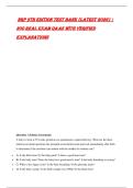NRP 9th Edition Test Bank &lpar;Latest 2026&rpar; &vert; 200 Real Exam Q&As with Verified Explanations