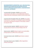 BAYLOR BIOCHEMISTRY LAHOUSSE FINAL  Exam &vert;&vert; Most Recent Exam &NewLine;2026&vert;2027 Actual Complete Real Exam Questions And Correct &NewLine;Answers &lpar;Verified Answers&rpar; Already Graded A&plus; &vert; Guaranteed Success&excl; &NewLine;Newest Exam &vert; Just Released&excl;&excl;