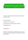 New York Teacher Certification Exams Practice &NewLine;Questions And Correct Answers &lpar;Verified Answers&rpar; &NewLine;Plus Rationales 2026 Q&A &vert; Instant Download Pdf