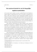Staats- en Bestuursrecht carrousel&colon; recensie Burgerlijke Ongehoorzaamheid 