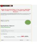 Relias Dysrhythmia Basic A Test Answers 2025&sol;2026 ACTUAL SCREENSHOOTS &vert;Complete Q&A REVIEW COMPLETE ECG&sol;EKG STUDY GUIDE &vert; RHYTHM STRIPS&comma; IMAGES & SCREENSHOTS &vert; ALL MAJOR RHYTHMS&comma; HEART BLOCKS&comma; PACEMAKERS &plus;  QUESTIONS & RATIONALES