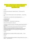 Cost Exam 1 with all Correct & 100&percnt; Verified Answers &vert;Actual Complete Update &vert;Already Graded A&plus; &vert;Guaranteed to Pass